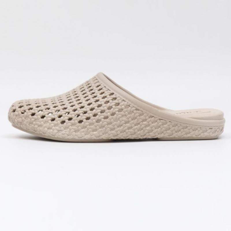 Melting Brown Women Summer Slippers Low Heels Office Mules