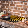 GLASS PROTECTIVE PLATE FOR STOVE 60x52 PIECE