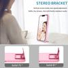 KEYSION Shockproof Case for Realme C35 C31 C21Y C25S C20 15 C11 2021 Push Pull Camera Protection Stand Phone Cover for OPPO A16K