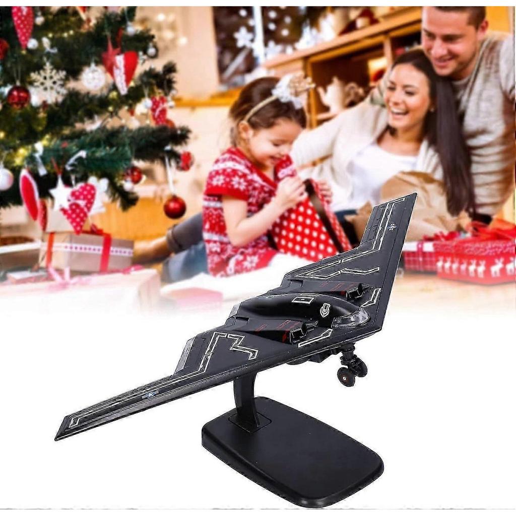 Fighter Plane Model, B2 Metal Fighter Plane Model Military Pull B