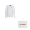 EMPORIO ARMANI EA7 SS22 T Shirt Men's White 6LPT31-PJQ9Z-1100