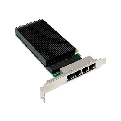 2,5G Гигабитная Сетевая Карта 4 Порта RJ45 На Чипе I226 PCI-E X4 Серверная Гигабитная Ethernet NIC I226-T4 Для Настольного Компьютера