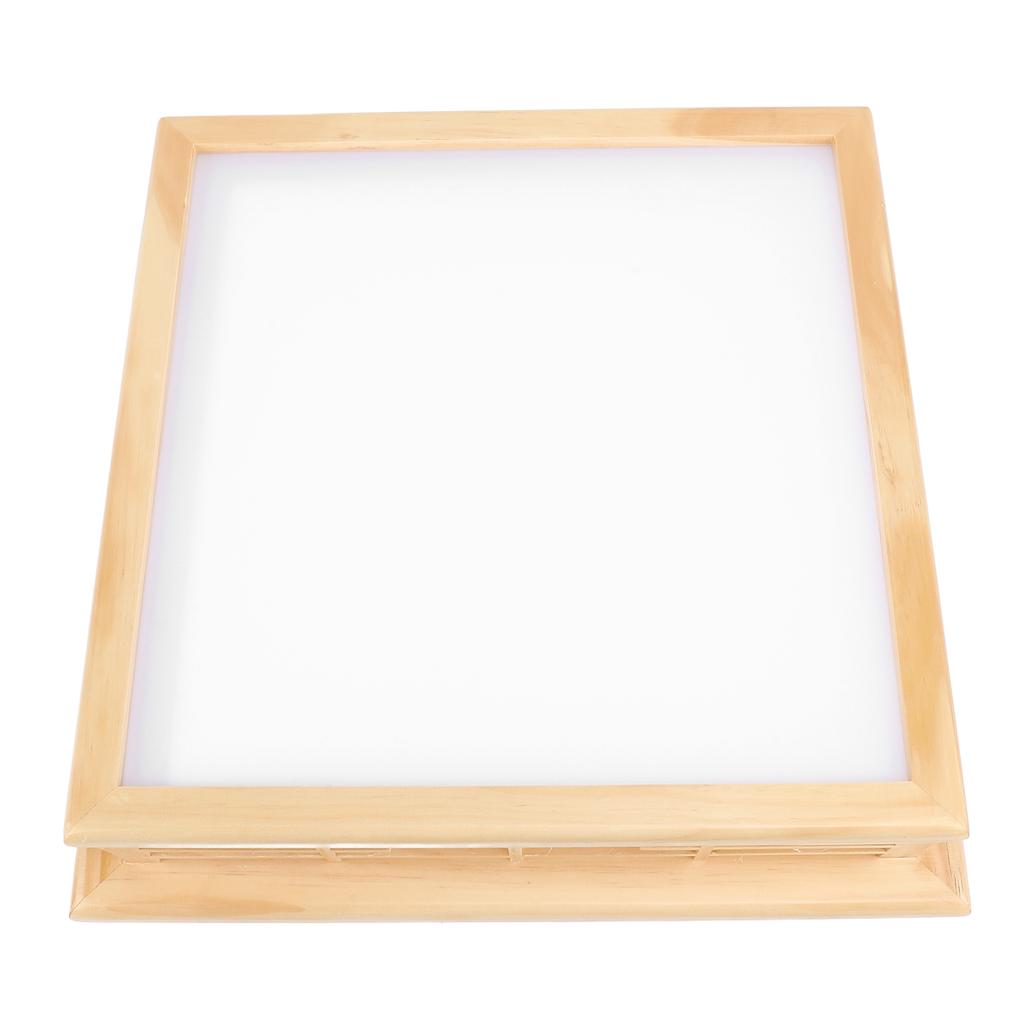 Современный светодиодный потолочный светильник из дерева с 3 цветовыми температурами, дистанционное управление через приложение, светодиодный потолочный светильник для скрытого монтажа