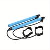 Ultimate Pilates Bar Set for Full-Body Fitness Elastic Resistance Rope Stick for Chest Expansion Back Training and Body Stretching