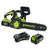 Greebo Greenworks 24V бесщеточная одноручная электрическая цепная пила