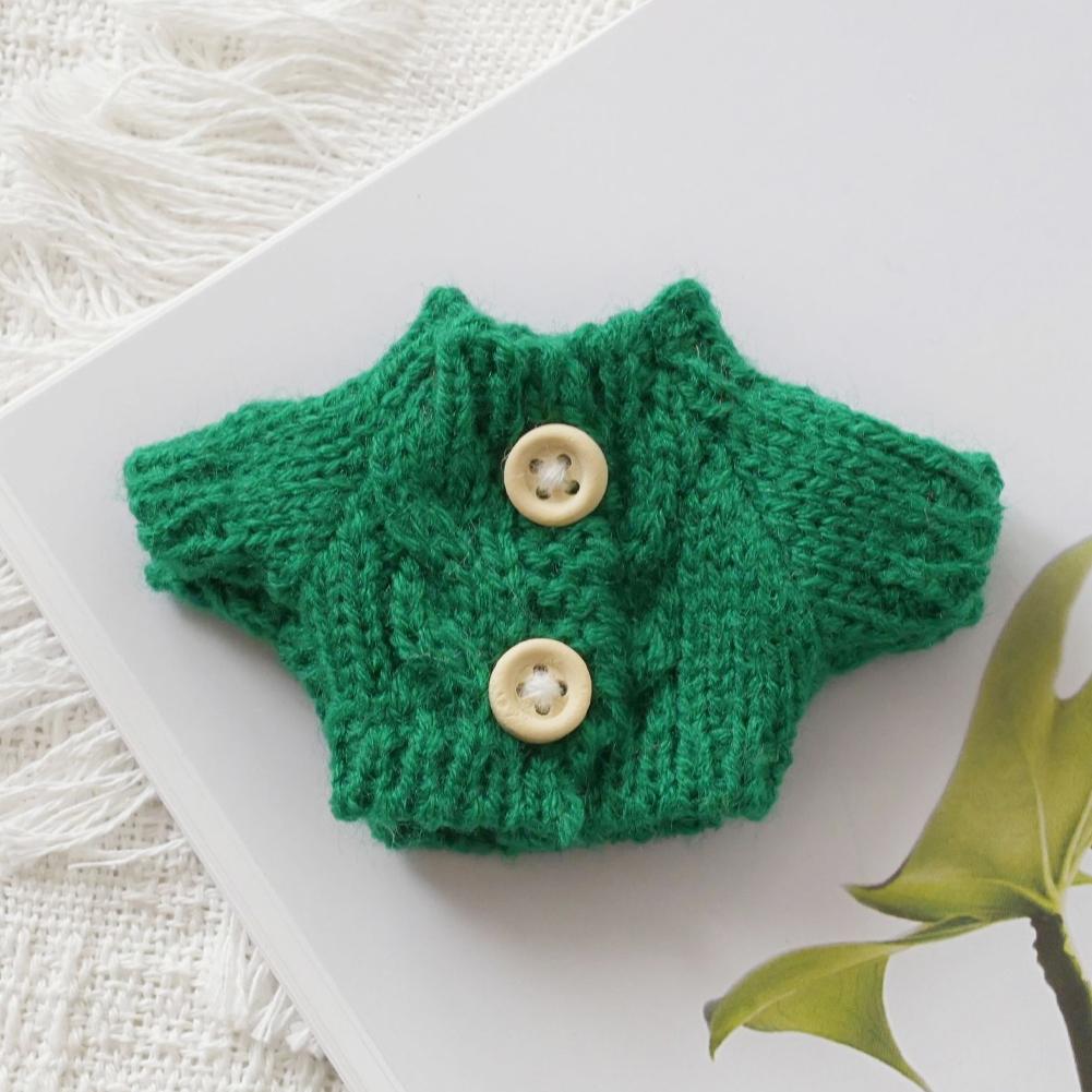 Для 14 см хлопковый комбинезон для кукол с мультяшным сердцем, сменный наряд для плюшевой куклы, аксессуары для игрового домика, мини-одежда