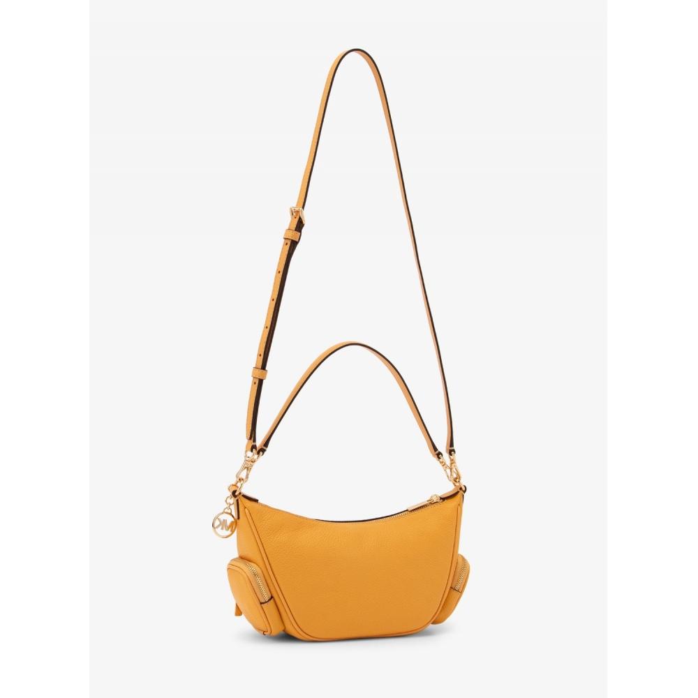 Michael Kors Меритт Конвертируемая Карманная Сумка-Кроссбоди Маленькая 35r6g0wc1l3469 Медовый Пшеничный