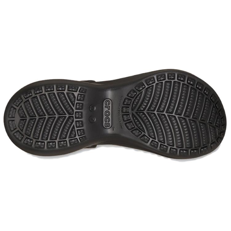 Crocs Stylish Comfortable Beach Sandals Women Sandals Black 206749-001