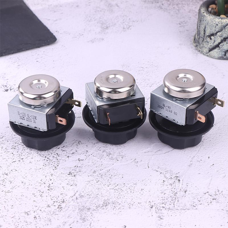 1 шт. 60/90/120 мин. Переключатель-таймер с ручкой для микроволновой печи со звонком, механический переключатель времени, детали для духовки, шкафа для подогрева, дезинфекционного шкафа