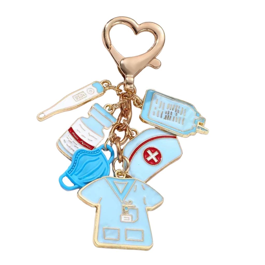 Stylish Nurse Items Keychain Set Designs for Convenience and Style In Hospital Clinic or Classroom Setting Daily Use
