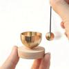 Copper Mini Brass Chant Bowl Mindfulness Tool Meditation Chanting Bowl Portable Singing Bowl Set