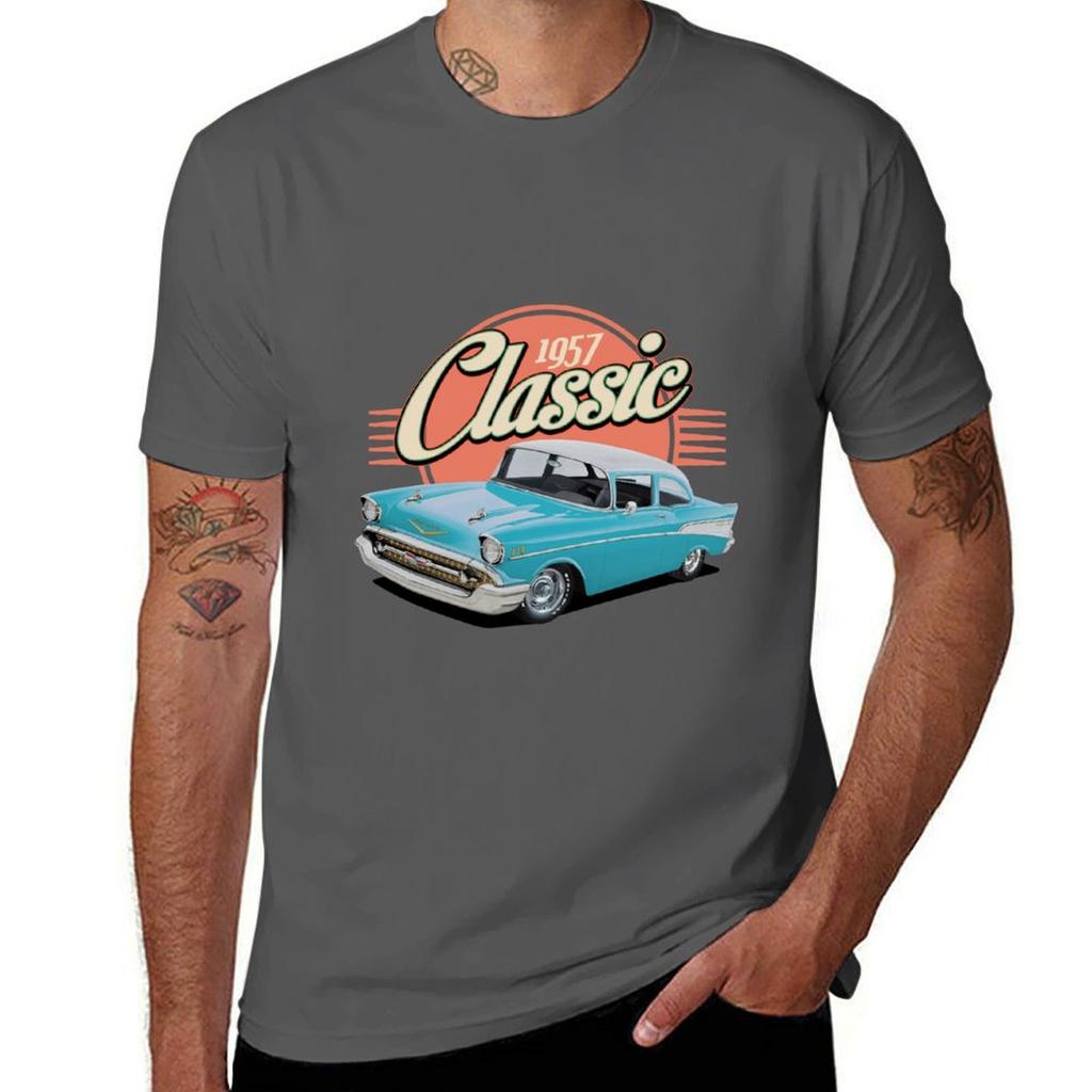 Classic Teal Bel Air TShirt Classic Basic Casual TShirt