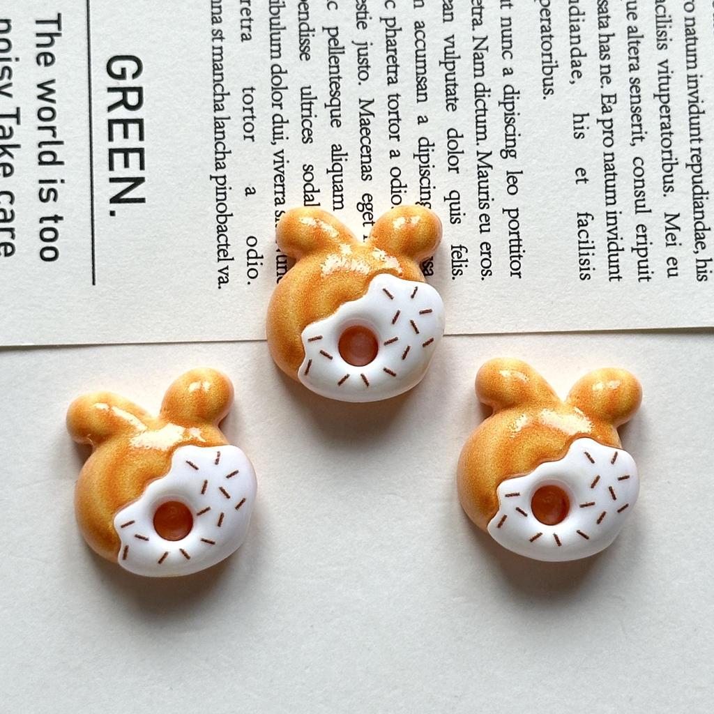 Имитация еды из смолы своими руками: Пончики, торты, тосты, кремовый клей и мелкие аксессуары для творчества