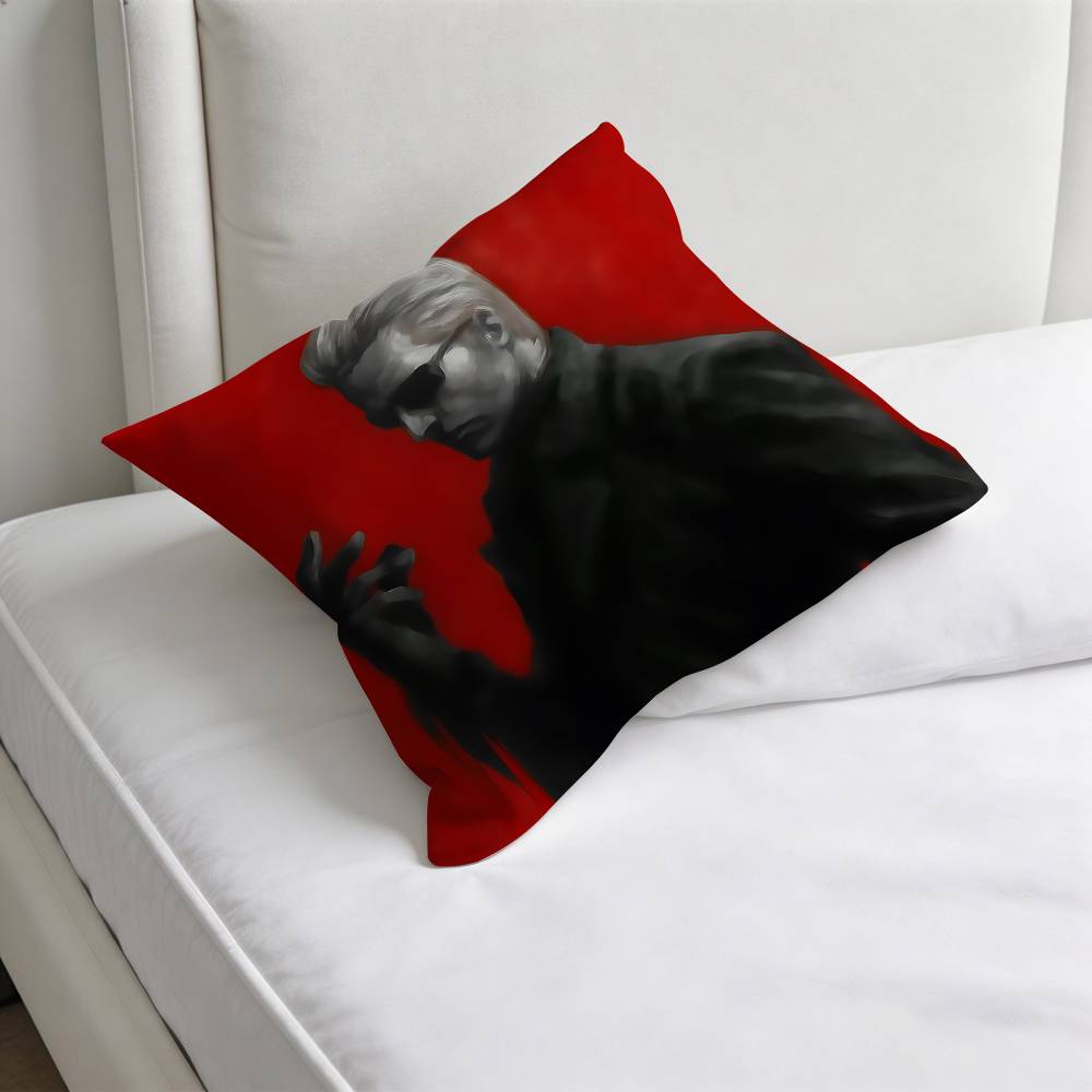 Funny AAlbert Wesker Decorative Square Pillow Cover Soft  Comfortable Pillow Case Sofa Bed Home Decoration