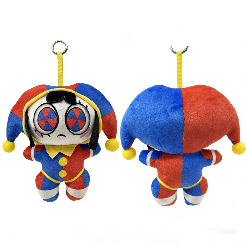 Circus Clown Plush Doll Doll Pendant Birthday Gift for Friends Room Bedroom Plush Toy Clown Doll Various Styles