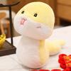Adorable Plush Snake Soft Toy With Cute Bowtie Design Perfect For Kids And Collectors