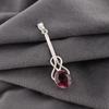 Rhodolite Gemstone Jewelry, Handmade Silver Jewelry, 925 Solid Sterling Silver Pendant, Gorgeous Silver Pendant For Wedding Gift