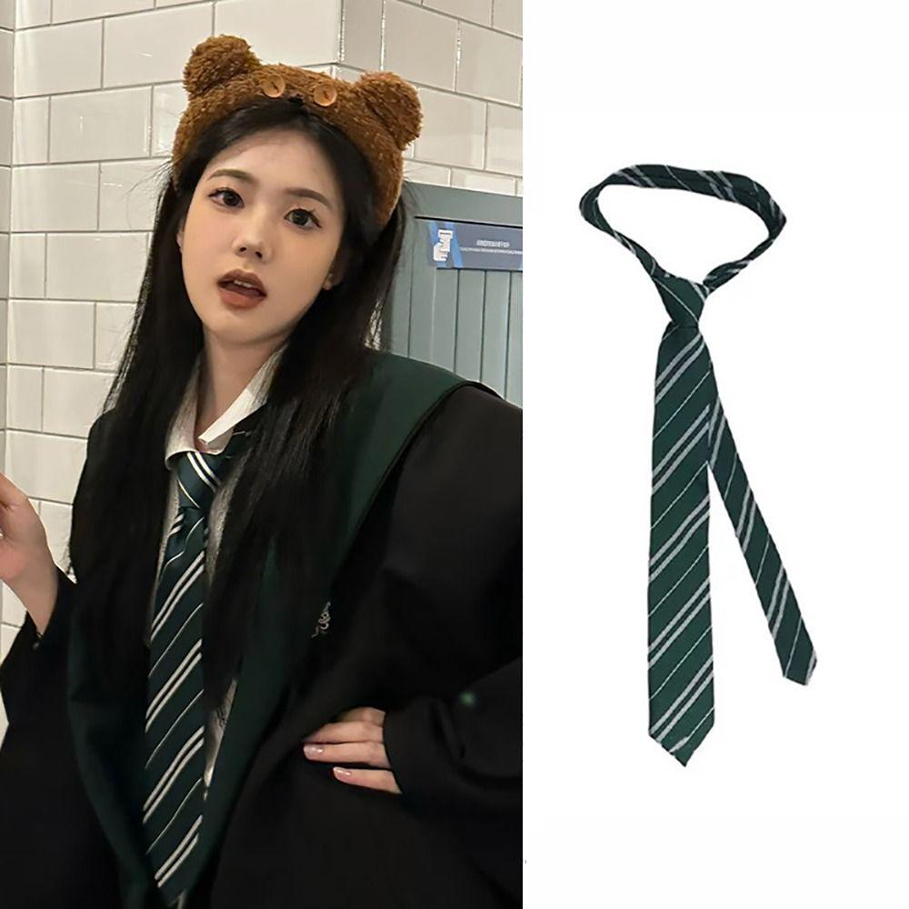 Длинный узкий галстук-шарф Декоративный аксессуар Полосатый галстук-бабочка Полосатый пояс для талии Женский Мужской