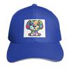 Multicolored Dog Romero Brito Style Concept Art Baseball Cap Cotton Twill Breathable Contrast Two Tone Brim Snapback Flat Bill