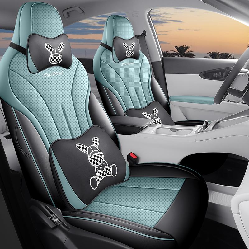 Всесезонные Универсальные Чехлы на Сиденья Geely Vision: Комплект чехлов на сиденья автомобиля с полным покрытием