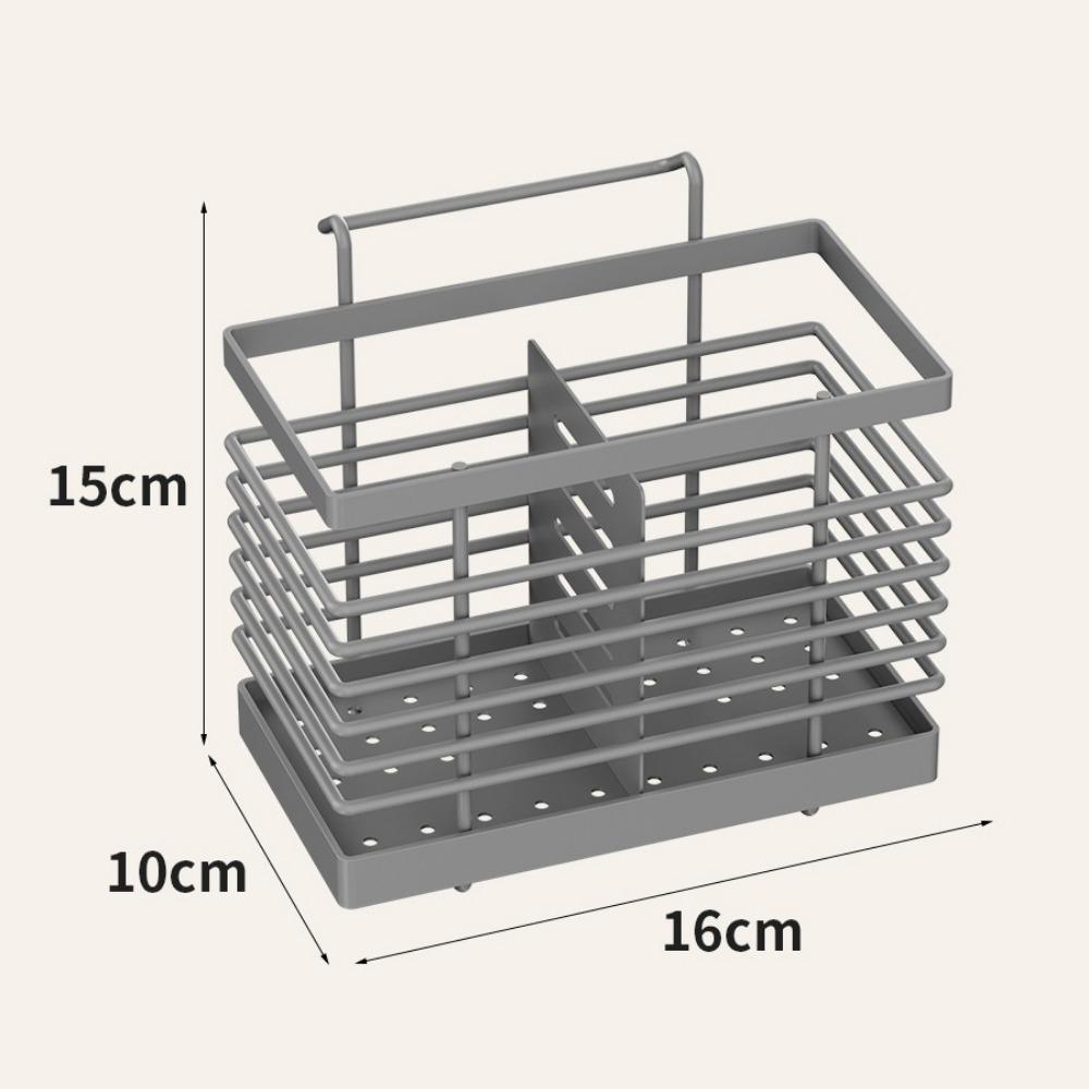 Подвесной органайзер для столовых приборов из нержавеющей стали, новый ящик для хранения палочек для еды