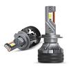 Car LED Headlights Super Bright High Power 120W Three Copper Tube LED Car Lights H4 H7 H11 9005