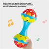Baby Chew Toy With Textured Roller Ball And Gentle Rattle Sound For Hand Eye Coordination
