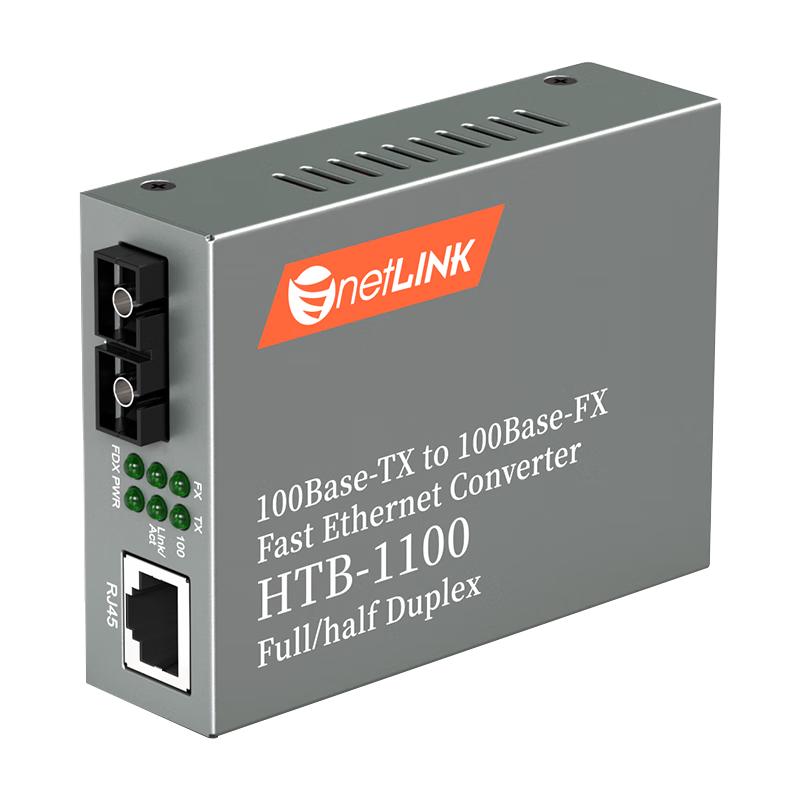 netLINK HTB-1100 Series Fast Ethernet Fiber Optic Transceiver