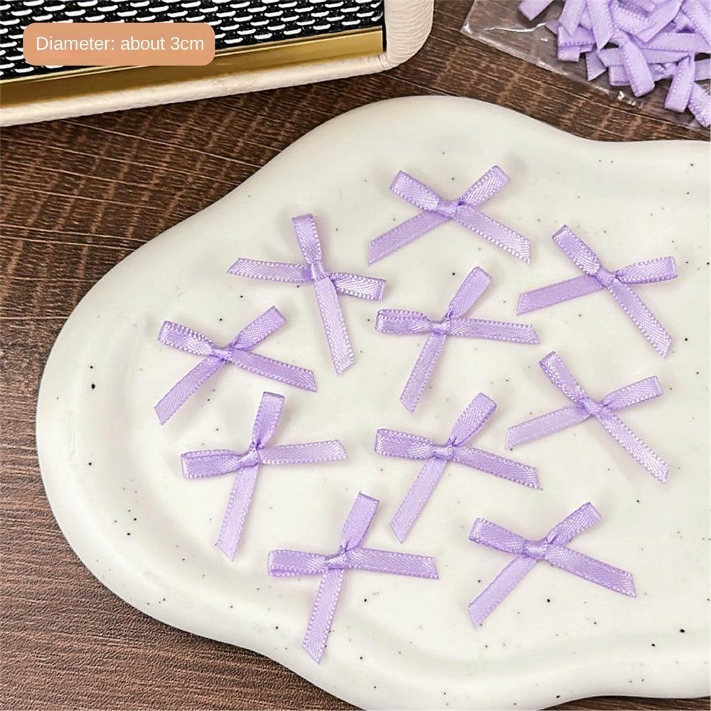 Mini Card Packaging Materials 10pcs/Pack Packaging Decorations Lovely Small Bow Accessories