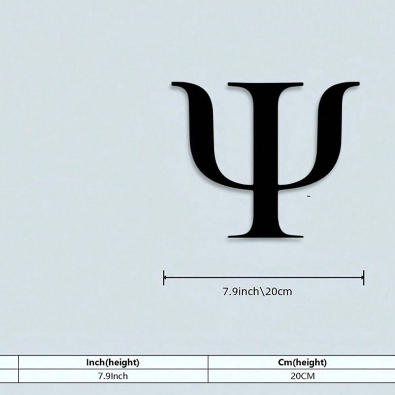 Винтажный кованый металл Психология Искусство Металлический настенный декор Офисный подарок