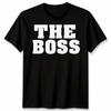 Футболка с надписью The Boss Career Leadership для мужчин Женская футболка с принтом Подарок