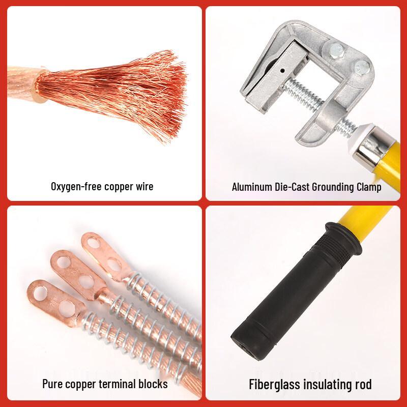 Shangqi 10kV High-Voltage Grounding Rod Kit