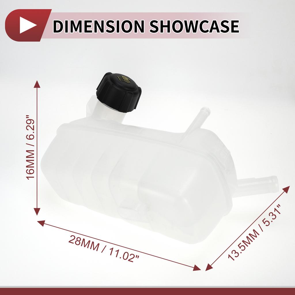 UXCELL Engine Coolant Reservoir Water Expansion Tank for Renault Grand Scenic II Megane II Coolant Bottle No.7701474499