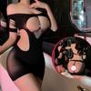 Fun Dress Sexy Breast Revealing Hollow Split Buttocks Wrapped Xxx Sexy Adult Womens Clothing Sexy Wear Hot Woman Party Dress