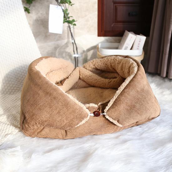 Коврик для кошек, самогреющийся, мягкий, моющийся, успокаивающий складную подушку для кровати для домашних кошек