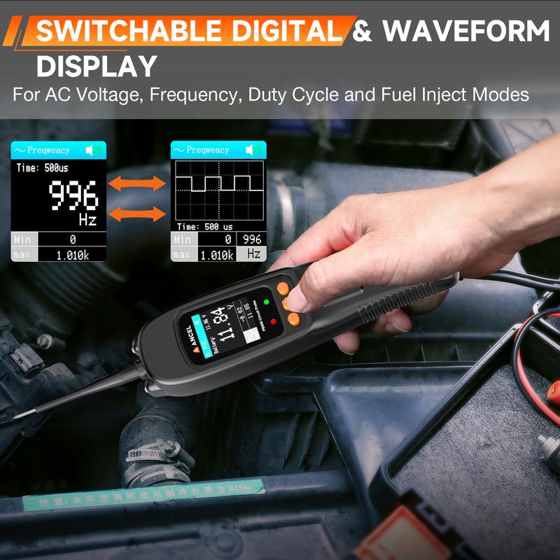 Circuit Tester Electrical Power Probe Probes Diagnostic Tool 12&24V Car Battery Tester Avometer Power Probe Circuit Tester
