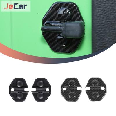 JeCar ABS автомобильный дверной замок крышка защитная пряжка наклейка накладка в виде ракушки защелка стоп антикоррозийная для Ford Mustang 2009-2013 автомобиля