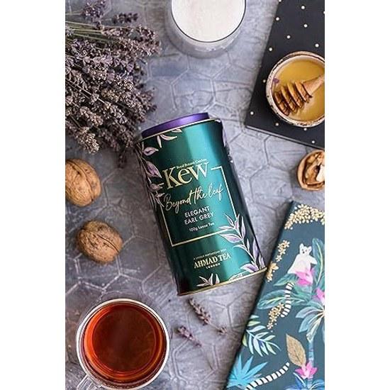 Ahmad Tea Kew Gardens Эрл Грей Листовой Банка 100г Британский Бренд Листья