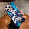 Чехол для телефона Layla Genshin Impact для IPhone 17 16 15 14 13 12 11 Plus Pro Max, многоцветный, лазерный, с эффектом Авроры, противоударный, Funda Cover