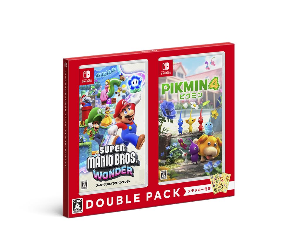 Super Mario Wonder Pikmin 4 Двойной набор Switch Bros. -