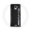 Case for Samsung Galaxy A8 2018 Amg Logo Carbon Texture