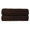 Solano cotton towel 70x140, dark brown