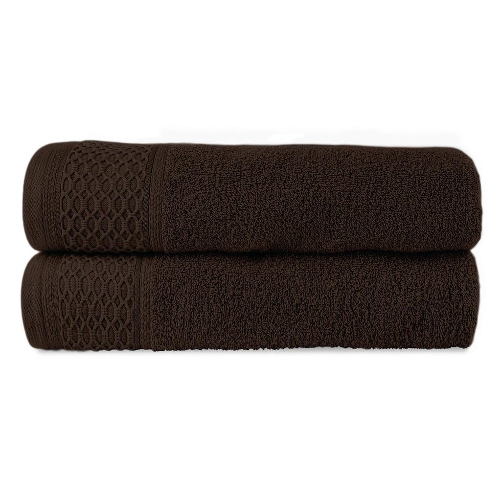 Solano cotton towel 70x140, dark brown