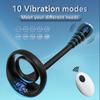Penis Ring Vibrator Vibrating Cock Ring Remote Control Anal Butt Plug Prostate Massager Male Masturbator Anal Sex Toy for Man
