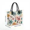  Summer Beach Pattern Tote Bag Casual Large Capacity Daily Handbag