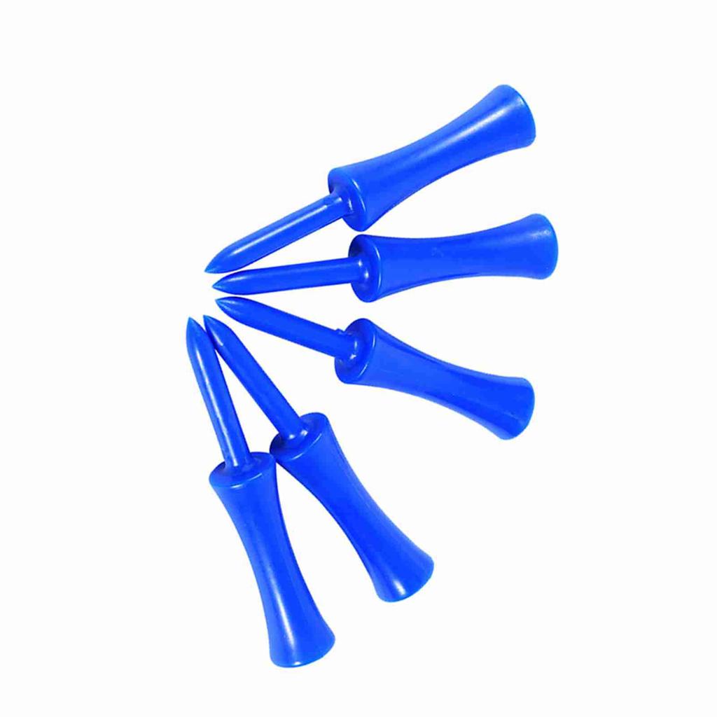 100 шт. Пластиковые синие 68 мм тройники для гольфа, понижающий инструмент для гольфа, аксессуары для спорта