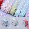 Exquisite Wedding Dress 1 Yard DIY Accessories Lace Embroidered Ribbon Clothing Sewing Beaded Flower Trim