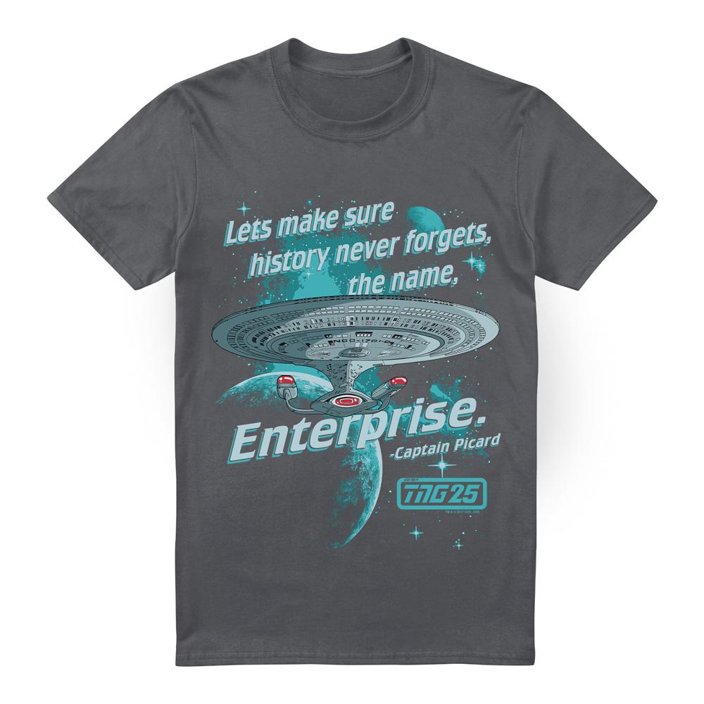 Star Trek Mens Never Forget T-Shirt