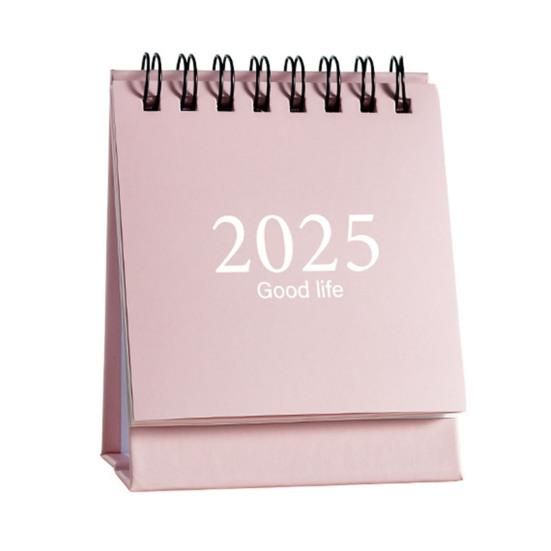 2025 Настольный календарь Ежегодный планировщик Спиральный календарь Книга Ежегодное расписание Органайзер Товары для дома и офиса для учителей Студентов Офисные работники