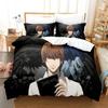 3D-печать Death Anime Note Комплекты постельного белья изысканный комплект постельного белья пододеяльник комплект постельного белья роскошный подарок на день рождения